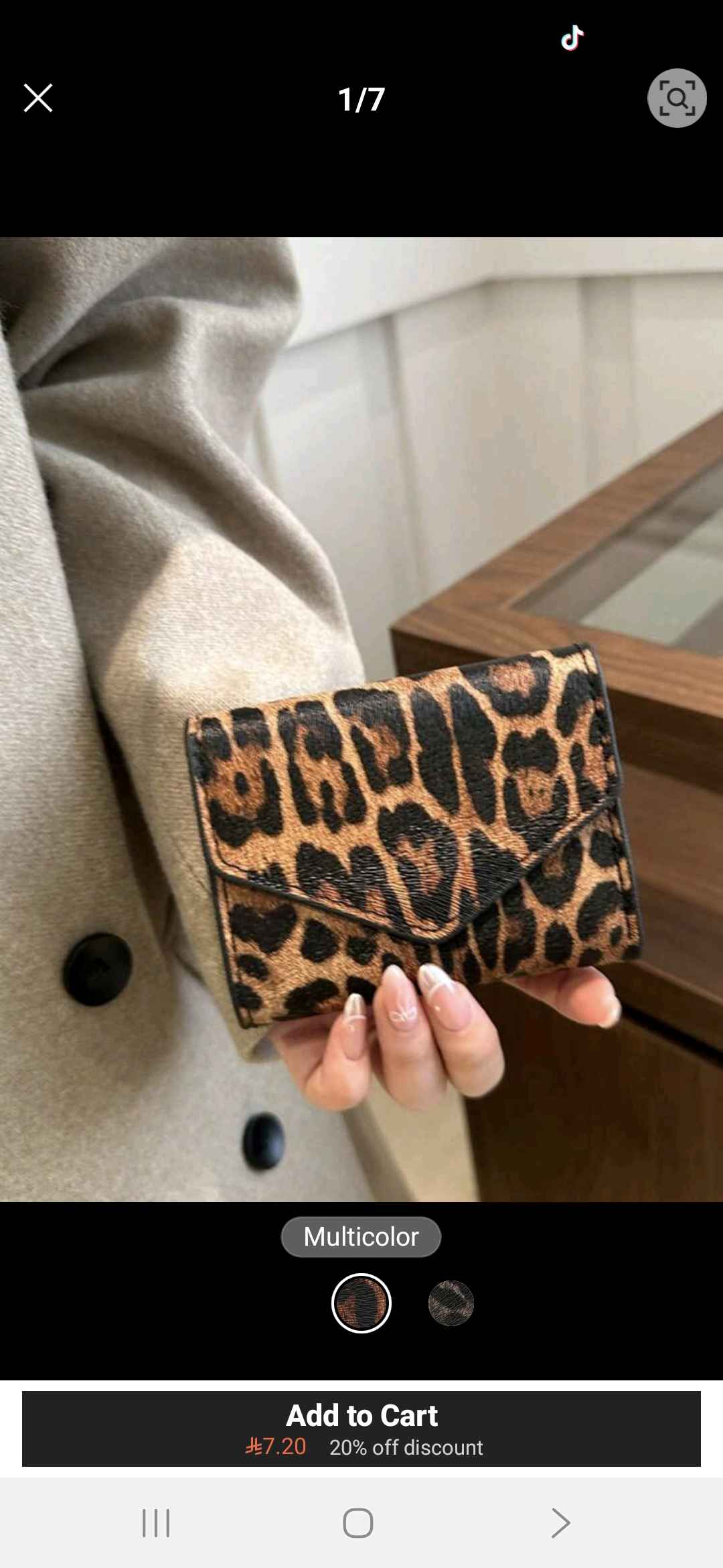 Tiger Print Wallet – SHEIN