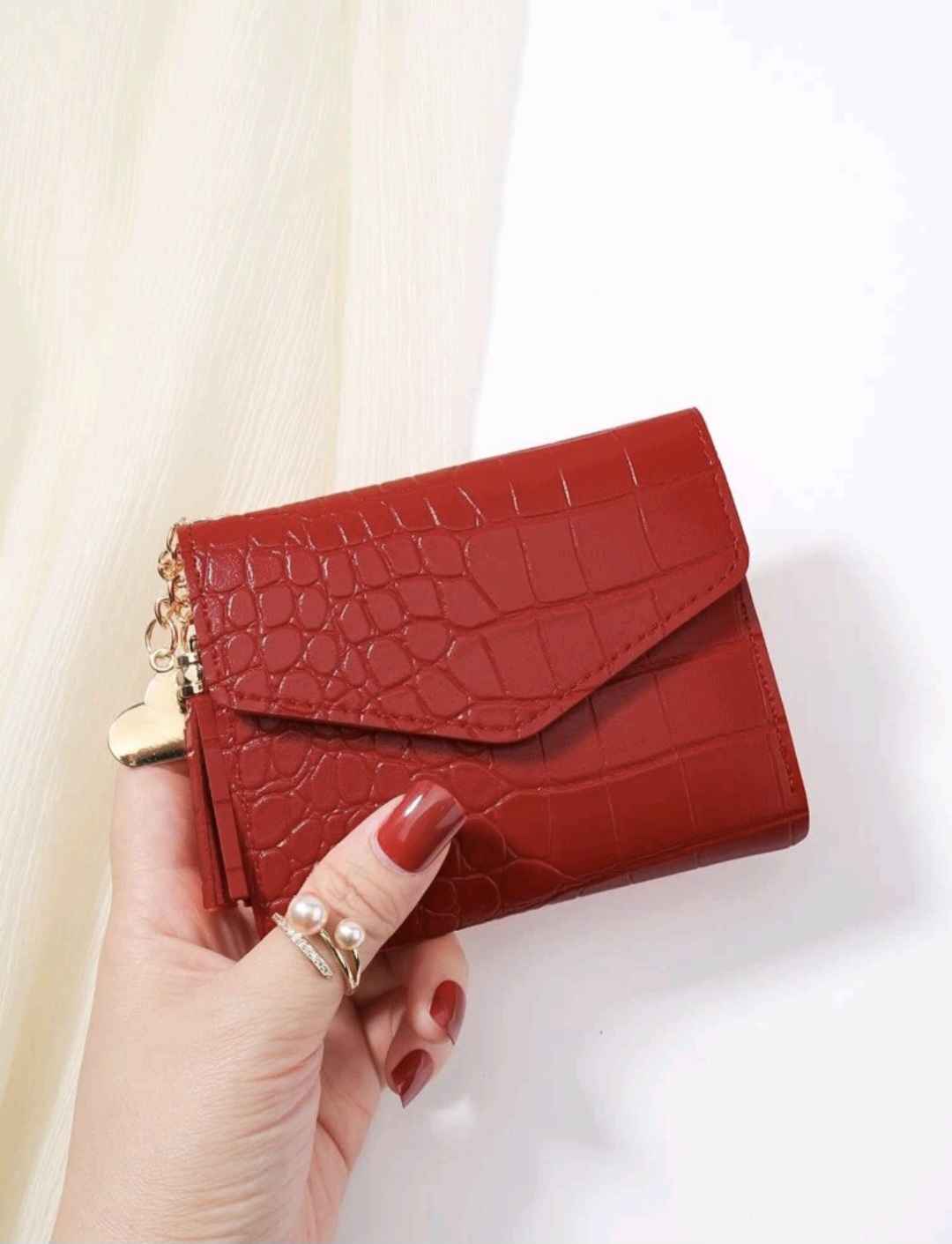 ❤️ SHEIN Red Wallet – Bold & Chic